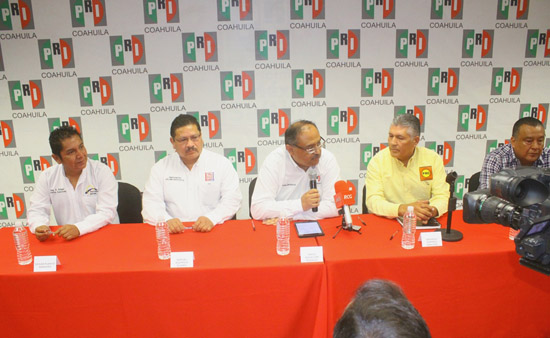 RESPALDAN PARTIDOS POLÍTICOS LOCALES AL PRI Y A SUS 7 CANDIDATOS A DIPUTADO FEDERAL EN COAHUILA