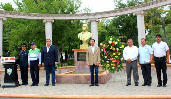 Recuerda gobierno de unidad a Benito Juárez en su 143 aniversario luctouso 