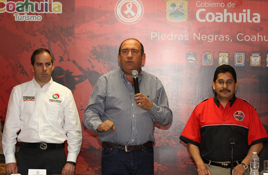 Rubén Moreira Valdez y la Canaco Torreón  dan a conocer los pormenores del Rally Coahuila 1000 