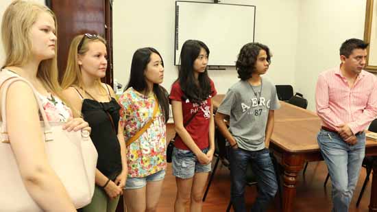 Recibe Ateneo Fuente a Estudiantes de Taiwán, Brasil y Finlandia 