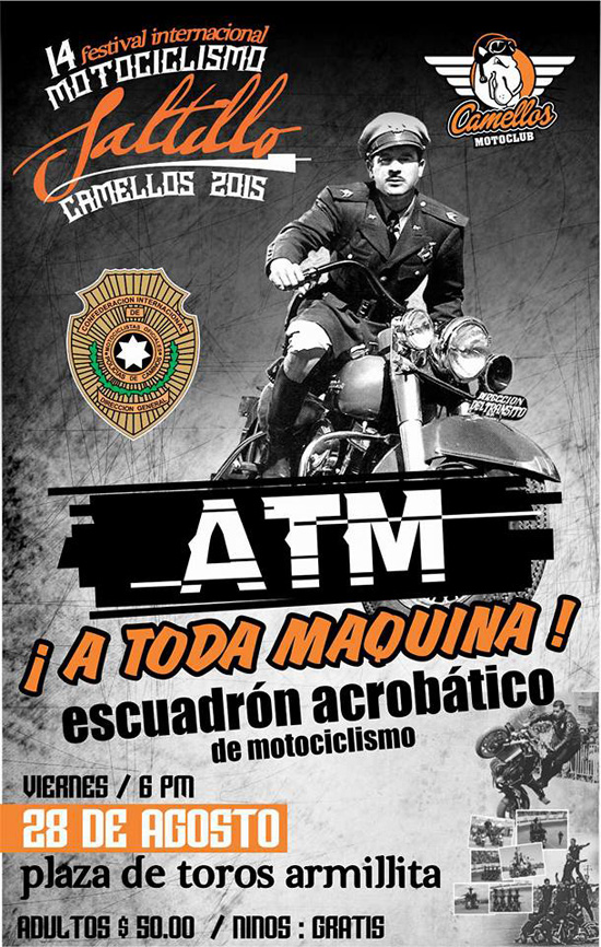 XIV Festival Internacional de Motociclismo Saltillo 2015 