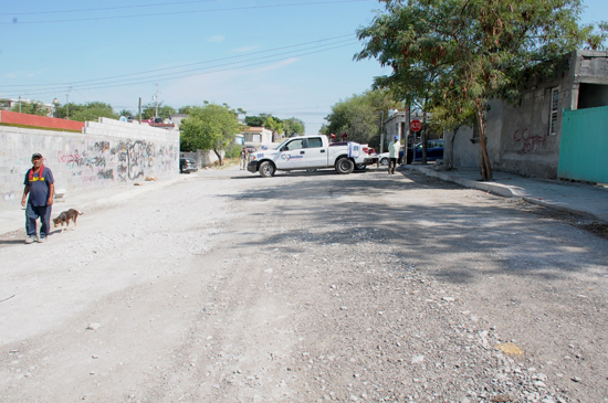 Arranque de pavimentación en la Colonia Guerrero 
