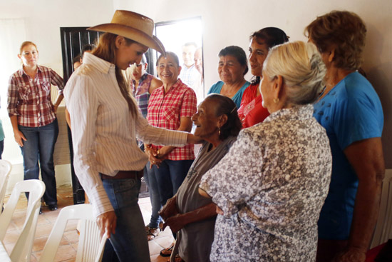 Benefician a más adultos mayores del campo en Ramos Arizpe 