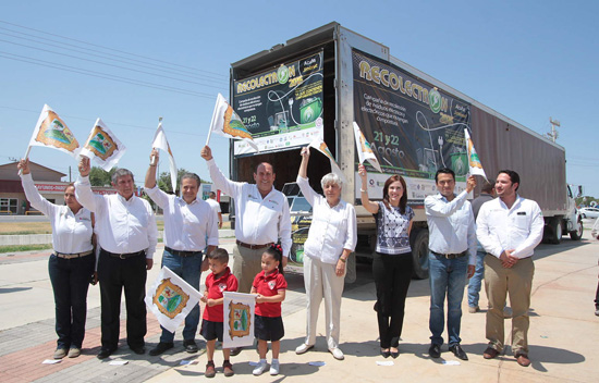 Coahuila cuida el ambiente con disposición final de basura electrónica 