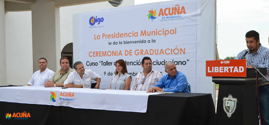 Felicita alcalde a funcionarios capacitados en “Atención al Ciudadano” 