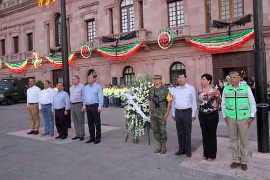 Gobierno de Coahuila conmemora Día Nacional de Protección Civil 