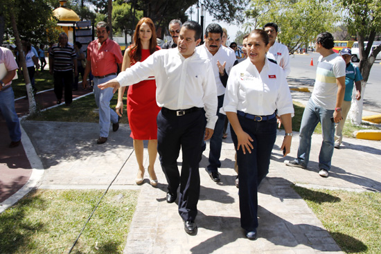Inauguran el parque V. Carranza en Ramos Arizpe 