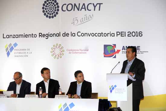 Presentan convocatoria regional de estímulos a la innovación 2016 