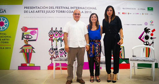 Presentan el Festival de las Artes Julio Torri 2015 en Nueva Rosita 