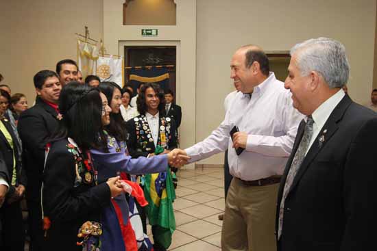 Rubén Moreira reconoce altruismo de los casi 20 mil integrantes del Distrito Rotario 4110 