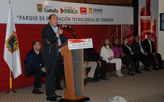 Inaugura Rubén Moreira Valdez Parque de Innovación Tecnológica de Torreón 