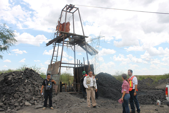 Realizan inspecciones en minas de carbón 