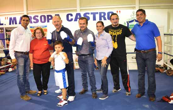 Inauguran Gimnasio de Box “Marsopa Castro” 