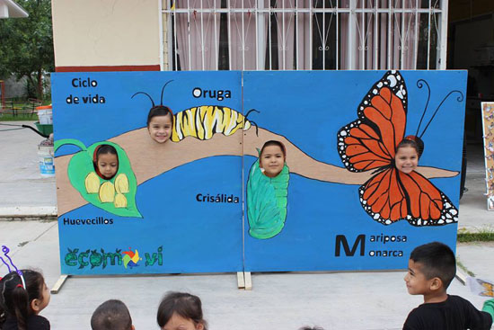 Preparan entre la niñez y juventud acuñense, la llegada de visitante distinguida: la mariposa monarca 