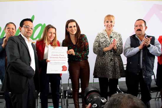 Presenta Carolina Viggiano programa de Créditos para Vivienda 
