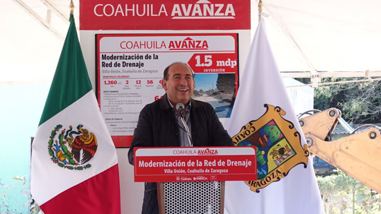Realiza gobierno del estado obras prioritarias en todo Coahuila 