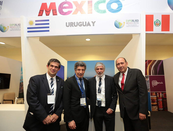 Se reúne gobernador con embajadores y empresarios en la Expo ALADI 2016 