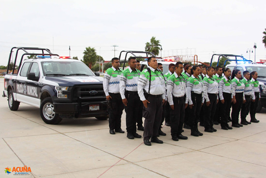 Con remanente de 2 MDP, equipan con unidades a la Policía Municipal 