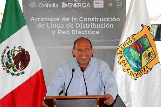 Con 99.63% Coahuila es 1er lugar nacional con viviendas con energía eléctrica 