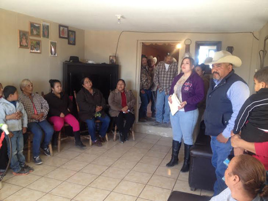 Arrancan empleo temporal en el ejido La Esmeralda del municipio de Acuña 