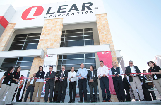 Da gobernador bienvenida a segunda planta de Lear; generará 780 nuevos empleos 