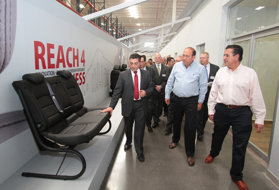 Da gobernador bienvenida a segunda planta de Lear; generará 780 nuevos empleos 