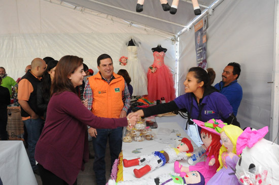 El gobierno de Rubén Moreira ofrece la segunda Expo-Mujer Empréndete 