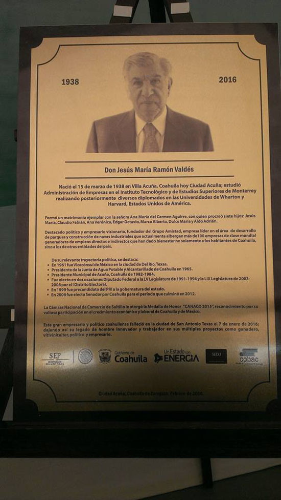 Jesús María Ramón, promotor incansable del empleo en Coahuila 