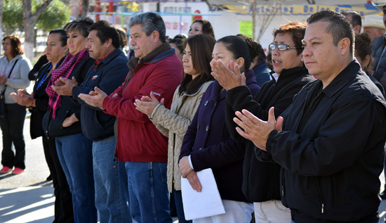 Realizan ceremonia cívica en Conmemoración del 99 Aniversario de la Constitución Política de los Estados Unidos Mexicanos 