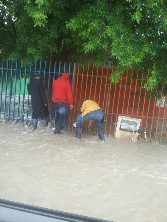 Actúa Protección Civil ante  fuertes lluvias en Monclova 