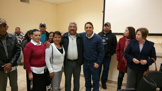 Antonio Nerio lleva informe legislativo a comunidades de Progreso 