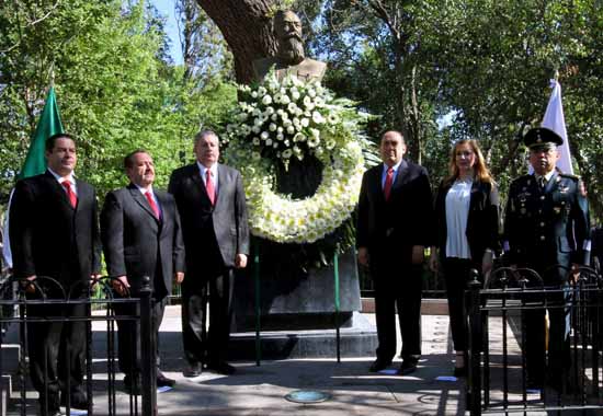 Encabeza Rubén Moreira ceremonia del 103 Aniversario del Plan de Guadalupe 