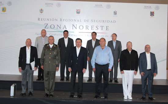 Encabeza secretario de gobernación gabinete de seguridad en Torreón 
