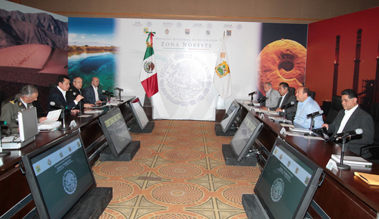 Encabeza secretario de gobernación gabinete de seguridad en Torreón 