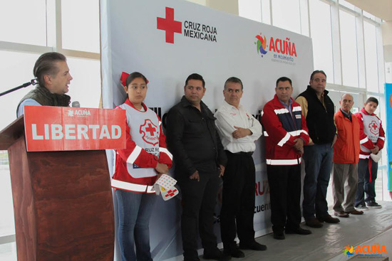 Llama alcalde a la comunidad  a solidarizarse  con la Cruz Roja 