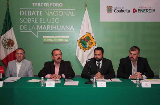 Será Coahuila sede del Foro de Discusión  sobre el uso de  Marihuana 