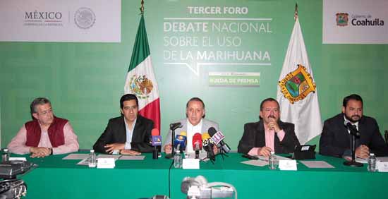 Será Coahuila sede del Foro de Discusión  sobre el uso de  Marihuana 