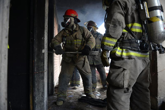 Tiene Bomberos Saltillo grupo élite para rescate de otros bomberos 