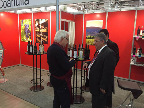 Coahuila promociona los vinos del estado en Feria Internacional de Estocolmo, Suecia 
