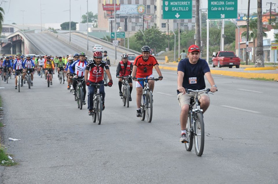 Realizan paseo ciclista en el marco del día mundial de la bicicleta 