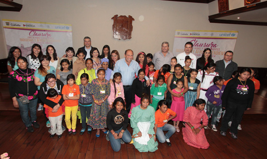 Reconoce UNICEF labor de Coahuila en materia de derechos de la infancia 