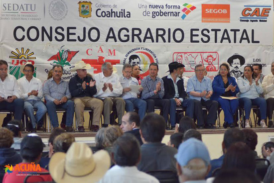  Celebraron en Acuña el XXI Consejo Agrario Estatal 