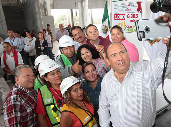 Coahuila contará con mil obras más 