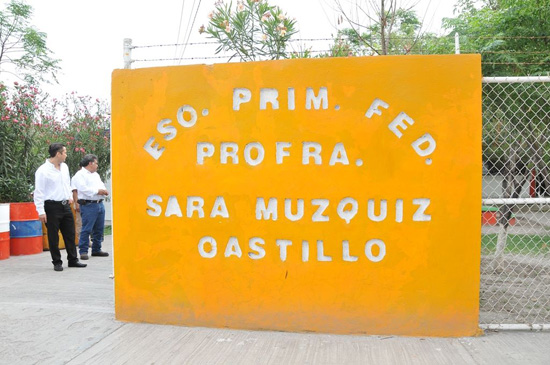 Desarrollan lunes cívico en Primaria Sara Múzquiz 