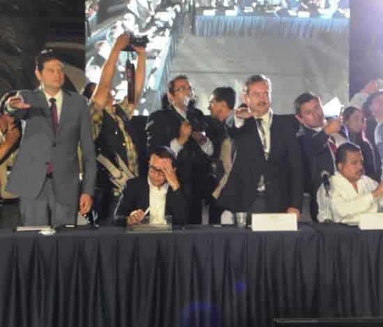Felicita el Alcalde Licenciado Gerardo García al Alcalde Isidro López por ser presidente de la CONAMM 