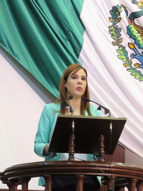 Presenta diputada Georgina Cano iniciativa para dar seguridad al patrimonio de las familias 