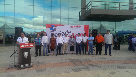 Gestiona el alcalde Lenin Pérez mil 600 MDP en obras para Acuña