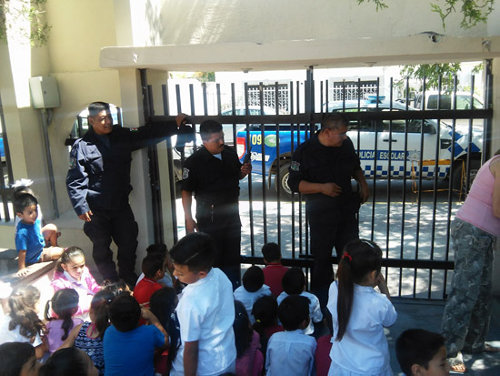 Intensa actividad de la Policía Escolar y Educación Preventiva en Jardines de Niños 