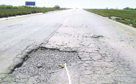 Buscan reparar la carretera Acuña-Santa Eulalia 