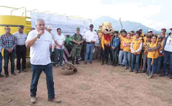 Coahuila se suma a Campaña Nacional de Reforestación 